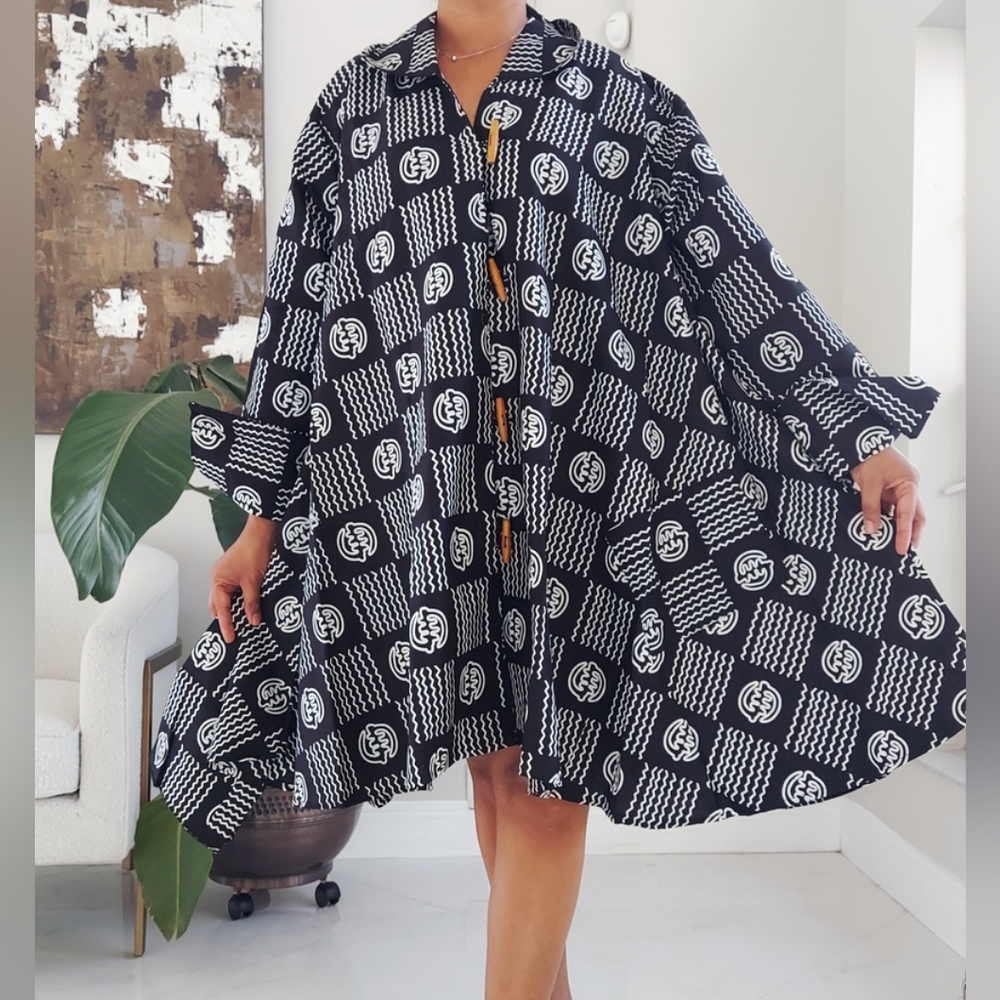 Gye Nyame Swing Dress